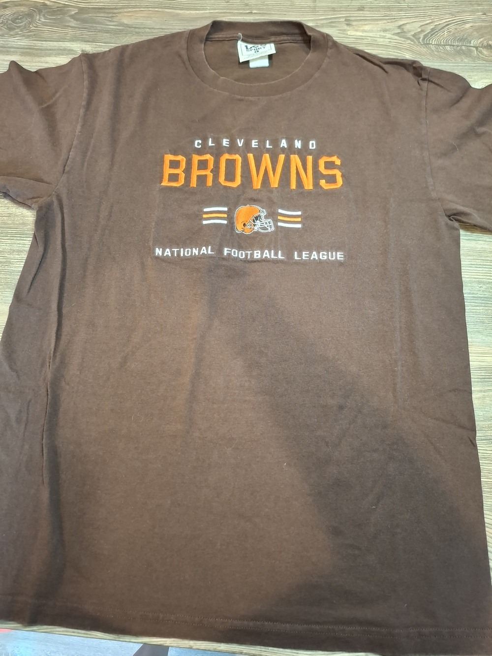 Lee Sport Brown Graphic Tee with Navy Logo